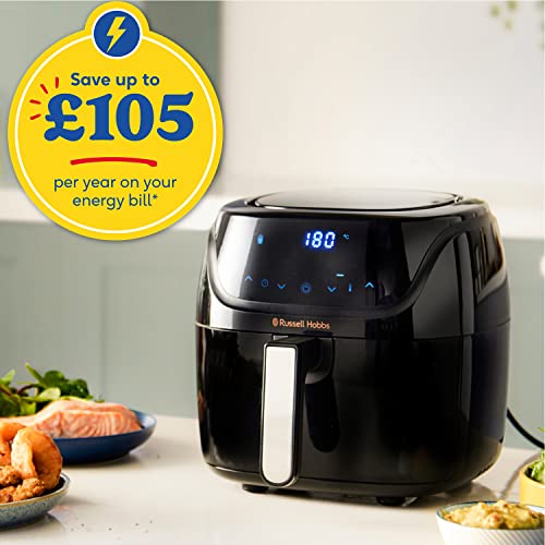 Russell-Hobbs-27160-SatisFry-Medium-Digital-Air-Fryer-Energy-Saving-Airfryer-with-10-Cooking-Functions-including-Bake-Grill-and-Dehydrate-4-Litre-Capacity-Black