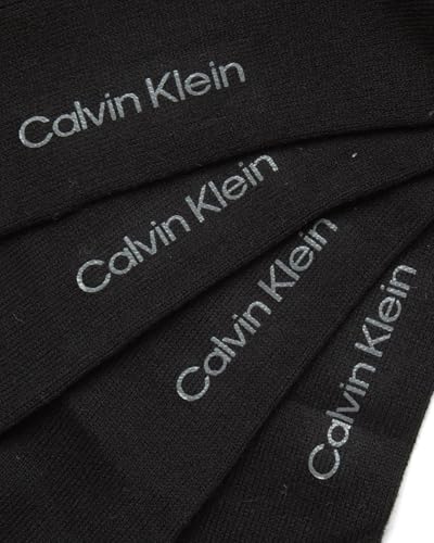 Calvin Klein Men's Dress Socks – 8 Pack Lightweight Cotton Blend Solid Crew Socks (Size 7-12)4