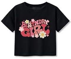 1#flower Birthday Girl Black