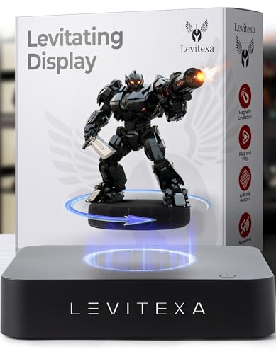Levitexa Nimbus Levitating Display - Floating Display Levitating Stand Levitation Decor Magnetic Stand Magnetic Levitation for Figures and Toys Square Base