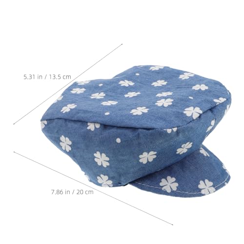 Adjustable Baseball Cap Soft Sun Hat for Newborns Print Photo Prop for Boy Girl Cute and Stylish Hat for Photoshoots Multi2