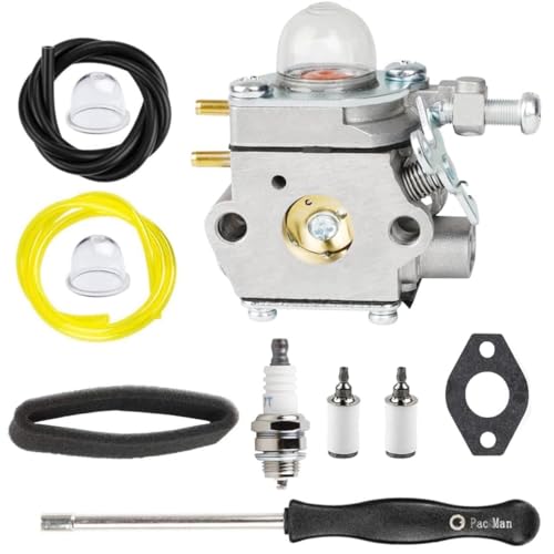 Uorimy 753-06190 Carburetor for Craftsman P210 P2100 WC2200 WC210 WS2200 WS210 Troy Bilt TB2040XP TB21EC TB22EC TB32EC TB42BC TB80EC Bolens BL110 BL160 Murray M2500 M2510 Trimmer WT-973