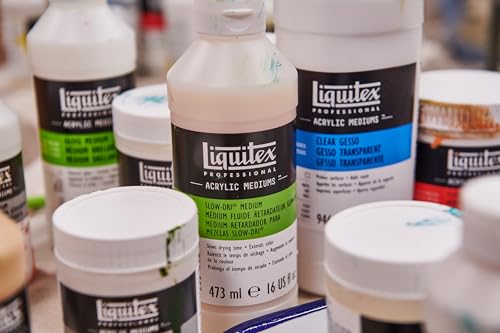 Image of Liquitex Professional Neutral Gray Gesso Surface Prep Medium, 8-oz