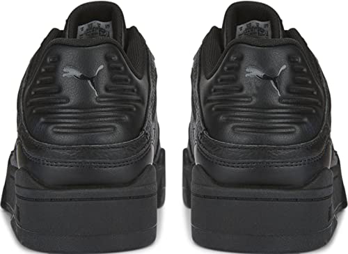 PUMA Mens Slipstream Leather Lace Up Sneakers Shoes Casual - Black2