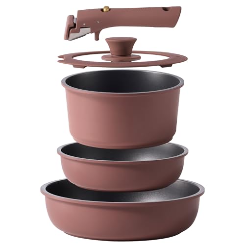 CAROTE 5pcs Pots and Pans...