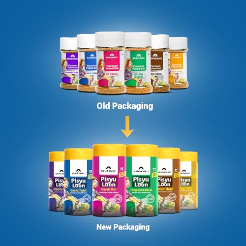 Image of Namakwali Flavoured Pahadi Salt Seasoning Mix | Pack of 6-600 Gram | Seasoning Combo - Popcorn, Noodles, Salad, Raita, Juice, Fruits, Sweet Corn, Makhana and more | 100% Organic | SharkTank India S3