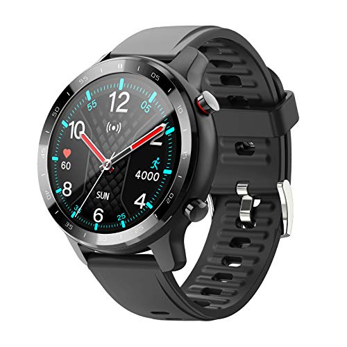 Monitores De Actividad Dccioriu Reloj Inteligente para Hombre y Mujer, Pulsera de Actividad con Pulsómetro, Monitor de sueño, Podómetro y IP67...