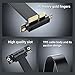 SinLoon PCIe 4.0 X1 Extension Cable 90 Degree PCI-E 1X Male to Female Riser Cable (30CM)
