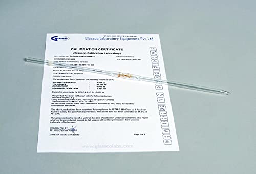 10ml Class A Volumetric Pipette pk/5