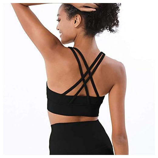 unycos - Sujetador Deportivo sin Costuras, Sostén sin Aros con Almohadillas Extraíbles, Sujetador de Entrenamiento de Alto Impacto, Soporte Push Up, Ideal para Correr, Yoga, Pilates y Fitness (Negro)