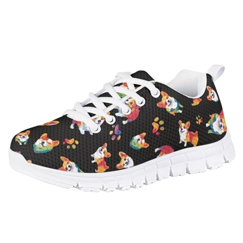 Girls Tennis Shoes Cute Sneakers for Little Kids 5-12 Outdoor Exercise3