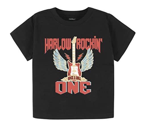Rokin' One Birthday shirt Born Two rock birthday shirt Rock and roll birthday party 1st 2nd 3rd 4th 5th toddler birthday shirt one rocks shirt