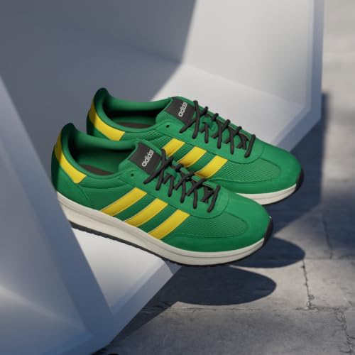 adidas Herren Run 70S 2.0 Shoes, Green/Yellow/Off White, 45 1/3 EU – Ansicht 9