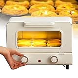 Visibilité pratique : doté de verre trempé transparent, notre four électrique élimine le besoin d'ouvrir la porte pendant la cuisson. Vous pouvez facilement surveiller l'état de cuisson en un coup d'œil, garantissant ainsi que vos plats sont cuits à la perfection à chaque fois.