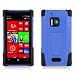 Aimo Wireless Skin Case for Nokia Lumia 928 - Retail Packaging - Black/Blue