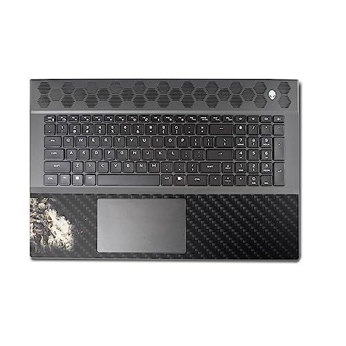 Image of MightySkins Carbon Fiber Skin Compatible with Alienware M18 R1 (2023) Full Wrap Kit - Fighting On | Protective, Durable Textured Carbon Fiber Finish | Easy to Apply & Change Styles | Made in The USA