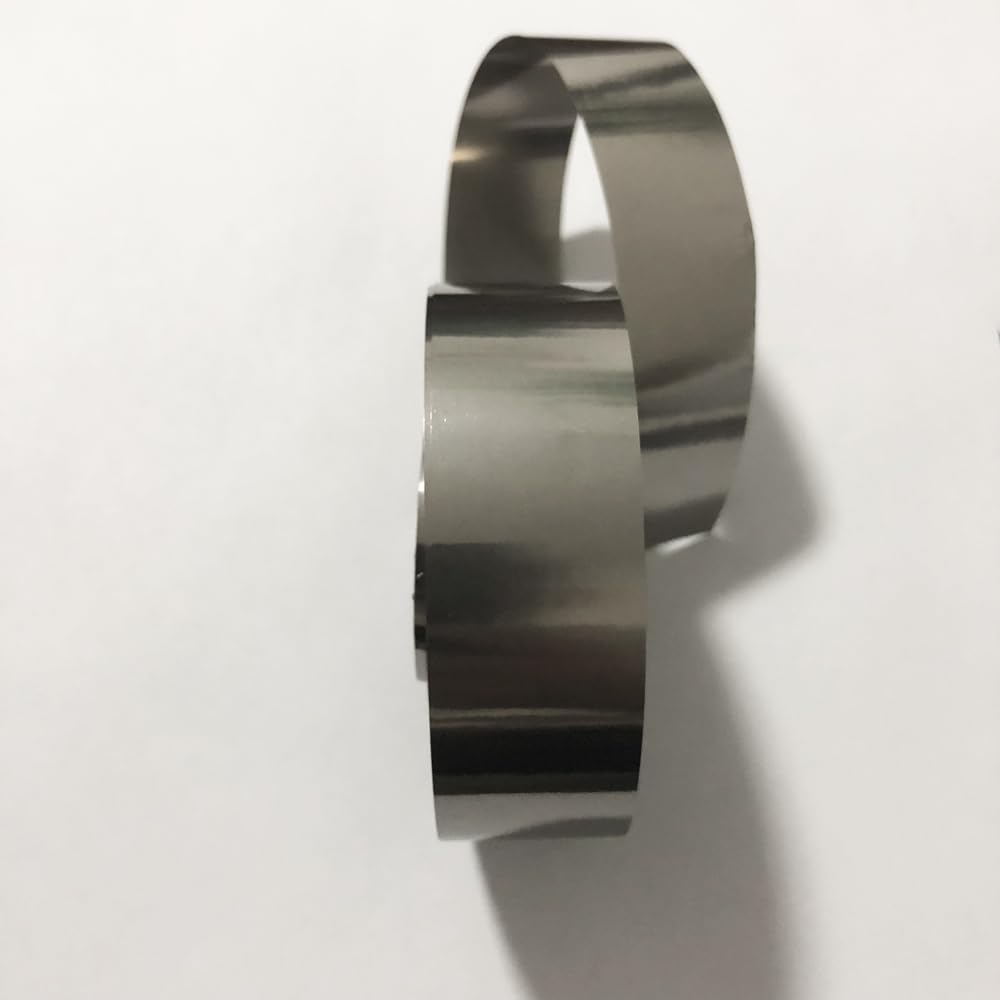 Ultracienki arkusz folii — 1 m (3,28 stopy) TA1 do badań laboratoryjnych guzików i cynku(0.05mmx100mmx1000mm)