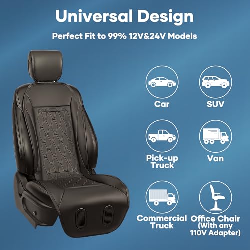 Funda de asiento de coche con aire acondicionado líquido y sistema de enfriamiento premium 6