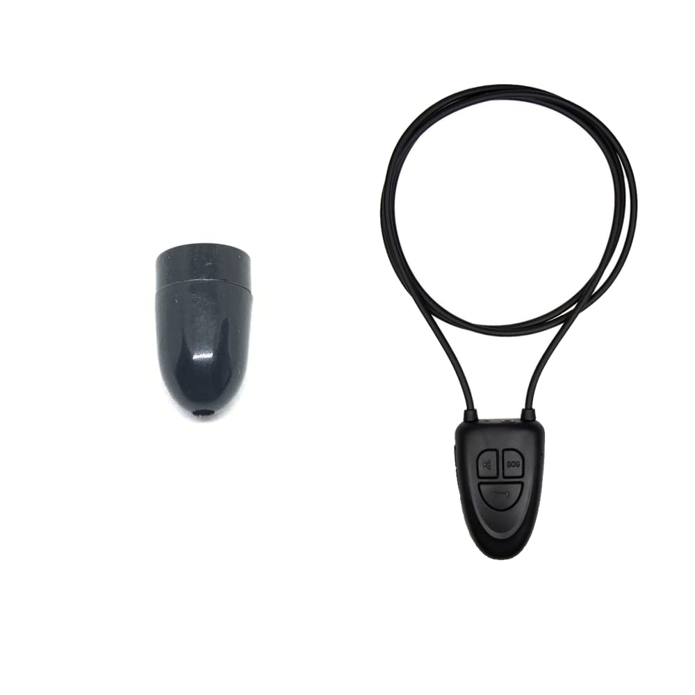 Ultramini Oreillette Invisible + Collier avec Microphone (Bluetooth V4)