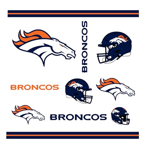 Image of Rico Industries NFL Football Denver Broncos Double Wall 22 Oz Tritan Tumbler