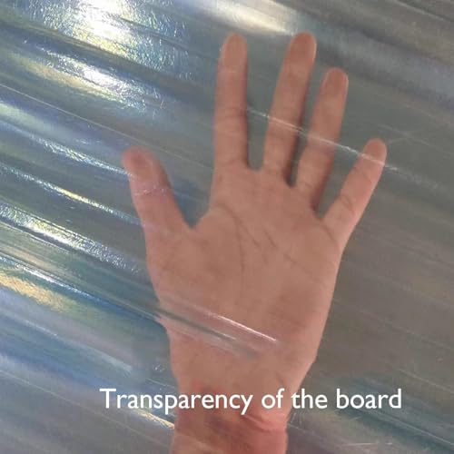 Plaque de toiture en plastique ondulé robuste et résistante aux intempéries - 2