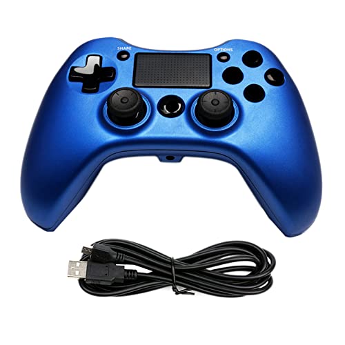 Game Controller,Game Pad Dual Vibration Game Joystick with Built-in 3D Sensor Stable Transmission Game Controller High Performance Compatible for PS4 Game Console Game Joystick