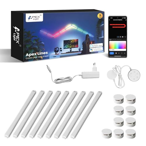 Image of APEX Smart Wall Light line(9 line) || 1 Year Full Warranty