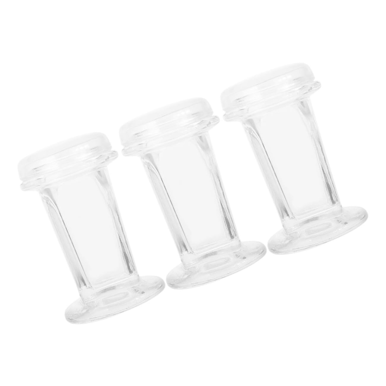 Garneck Barattolo Per Colorazione Coplin in Vetro Coperchio, Capacità 60 Ml, Contiene 5 Vetrini Per Microscopio, Vasca Di Colorazione Per Laboratorio Scientifico e Conservazione Reagenti