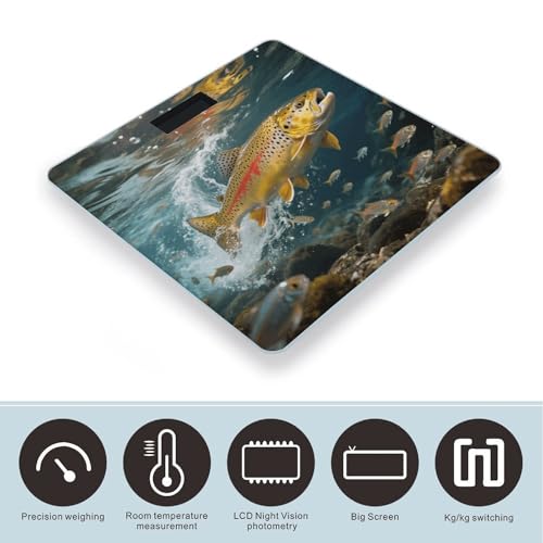 Báscula Digital para Cuerpo Trout in The Water miniatura 3