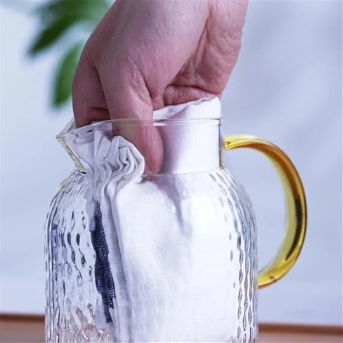 Carafe eau en verre thermorésistant anti-éclaboussure - 5