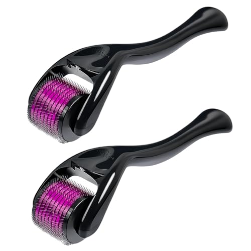 2 Stück Roller,Roller mit 540 Nadeln Micronadeln Micro Needling...