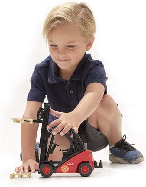 Miniatura 6 de Horquilla de elevación con pallet Bruder Toys Linde H30D