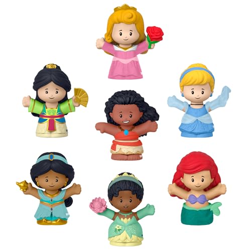 Fisher-Price Little People Princesas Disney Pack 7 Figuras de