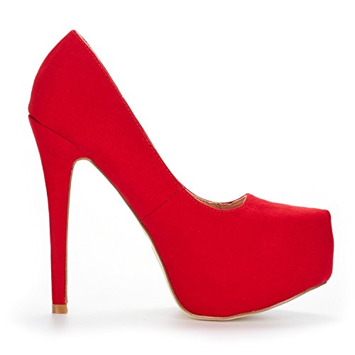 Review de Stilettos rojos piel Top diez. 27 Imagen adicional