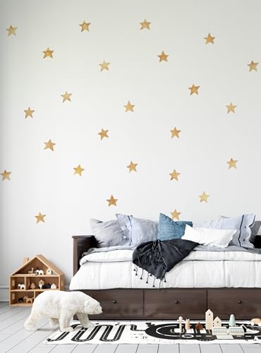 Watercolor Stars - Vinilo adhesivo dorado miniatura 1