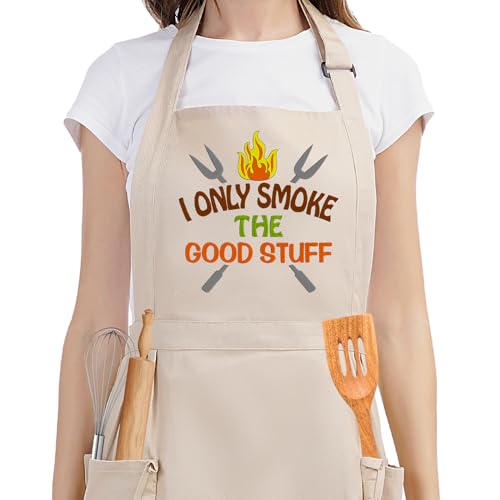 Fairy's Gift Avental de churrasco engraçado para mulheres com bol...