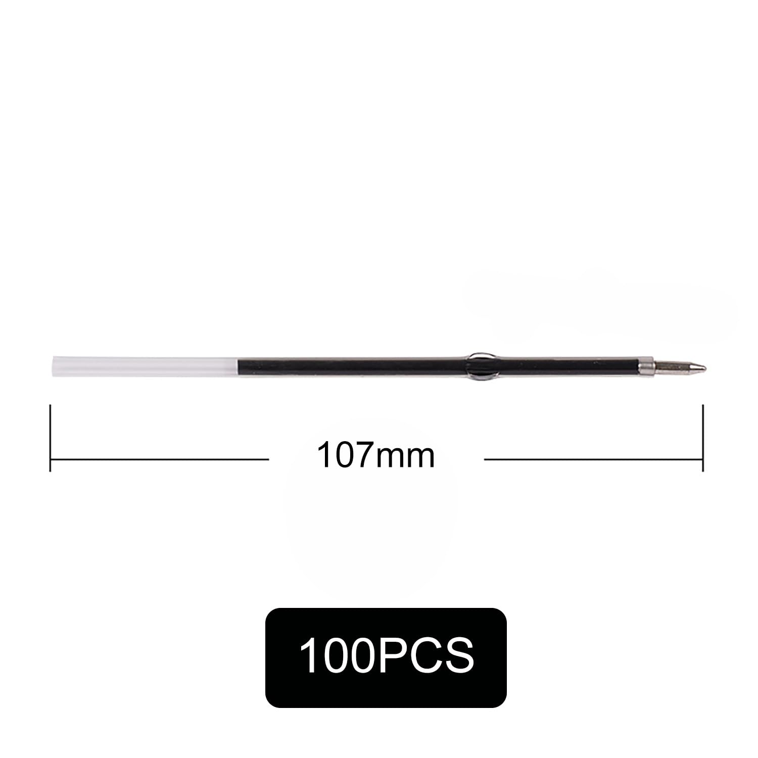 6 ricariche per penna da 10 cm, colore: blu