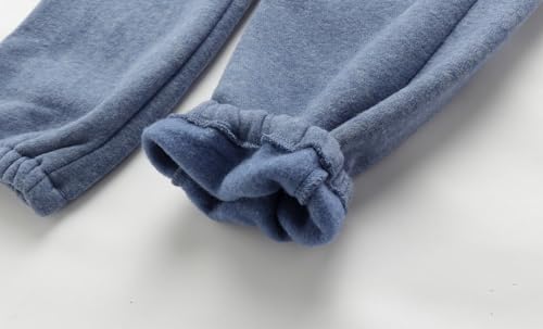 Image of Mud Kingdom Kids Fleece Jogger Pants Winter Cute Bear