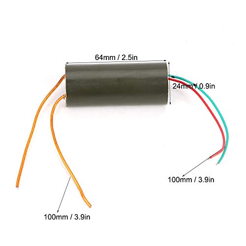 DC 3-6V Gerador de pulso de alta tensão 400KV Super Arc Coil Step-up Power Module