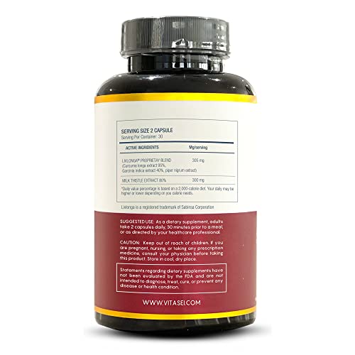 Liver Cleanse Detox & Repair, Liver Complex W/Milk Thistle Extract, Garcinia, Curcumin C3, Support Herbal Supplement, Detox Formula for Women & Men, 60 Capsule (Pack of 3) - Image 3