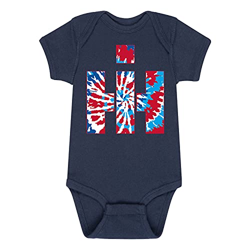 Image of Case IH RWB Tie Dye - Infant Baby One Piece