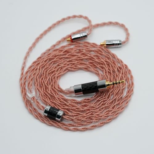 Câble MMCX 4,4 mm équilibré en cuivre pur IEMWire pour TIN HiFi P1 T2