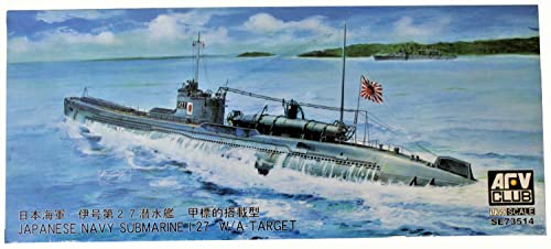Submarine I-Target 27 maquette plastique AFV Club de afvse73514 sous-marin japonais