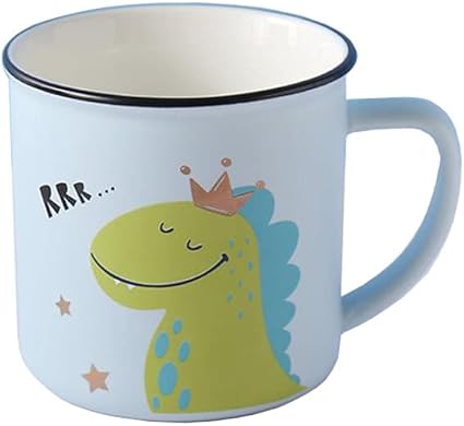 Amazon Jialin 子供 マグカップ 恐竜柄 可愛い コップ 食器 子ども用 電子レンジ対応 食洗機対応 子供 カップ コップ ティーカップ おしゃれ マグコップ 幼稚園 保育園 ライトブルー 子ども用コップ オンライン通販
