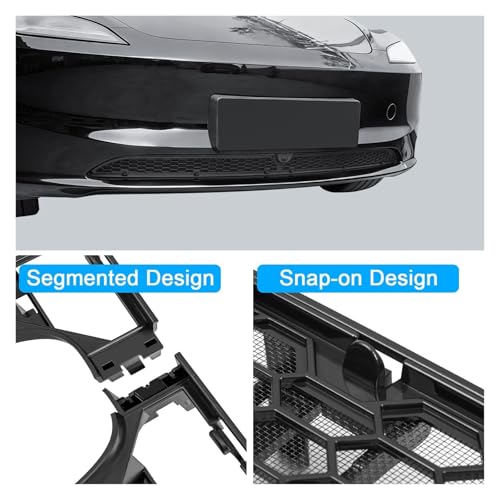 Inserts en maille de calandre Tesla Model 3 Highland 2026 - 5