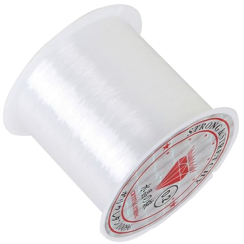 1 Roll Transparent Fishing Thread, Clear Fishing Line Jewelry Str...