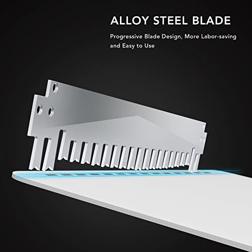 Binding Machine For Letter Size/A4/A5, 450 Sheet Binding Capacity, 12 Sheet Punch Capacity, Manual Paper Binder With 100 Pcs 3/8'' Pvc Comb Bindings #TOP2