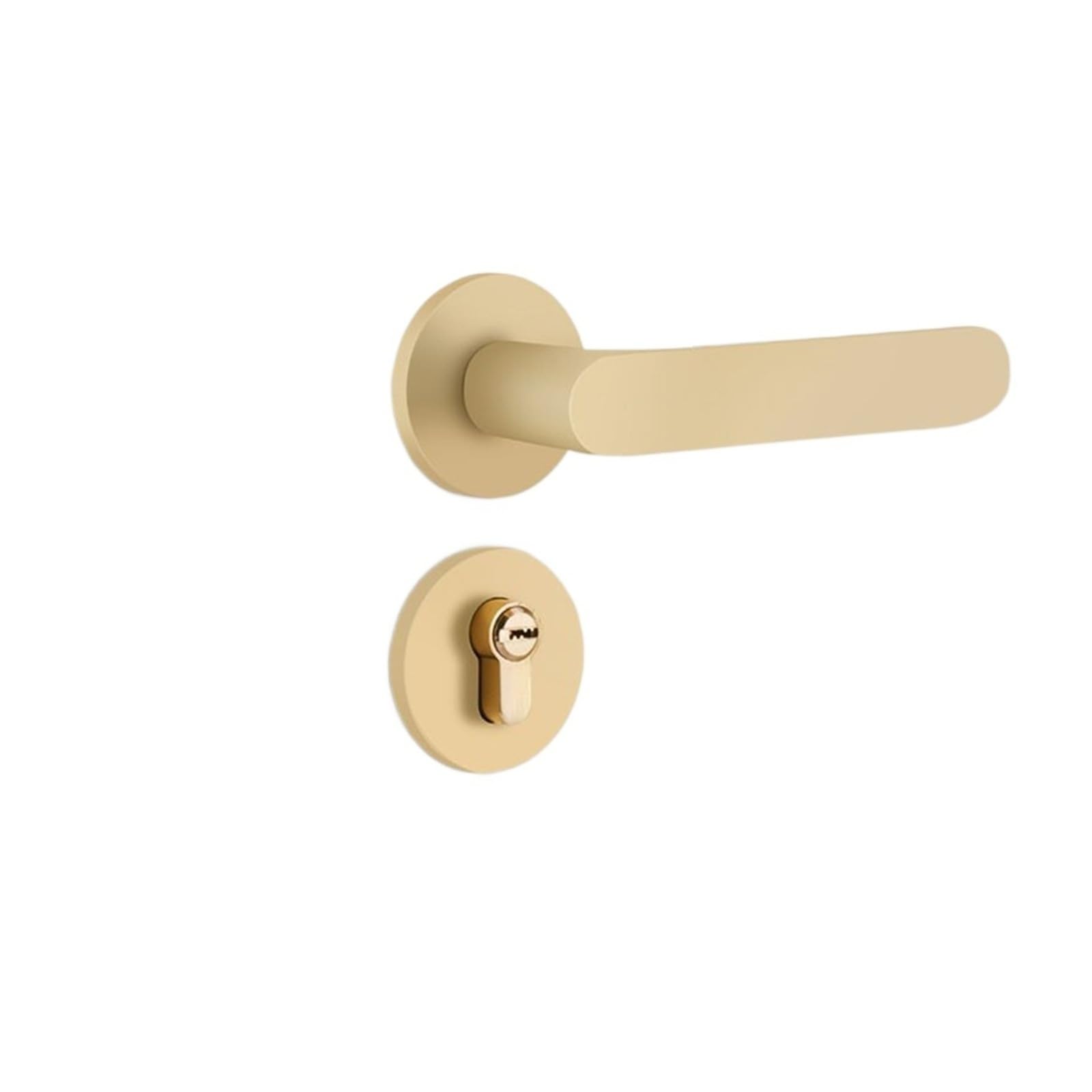 FBXRXZFPJ Colorful Silent Split Door Lock Indoor Room Decoration