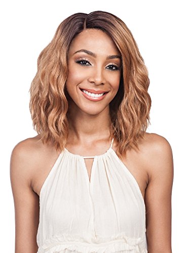 Bobbi Boss Synthetic Swiss Lace Front Wig - MLF-194 GABI (TT1B/RWINE)