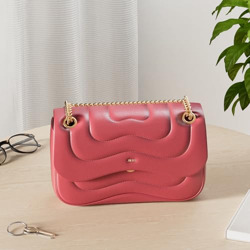 JW PEI Women's Tina Quilted Chain Crossbody2